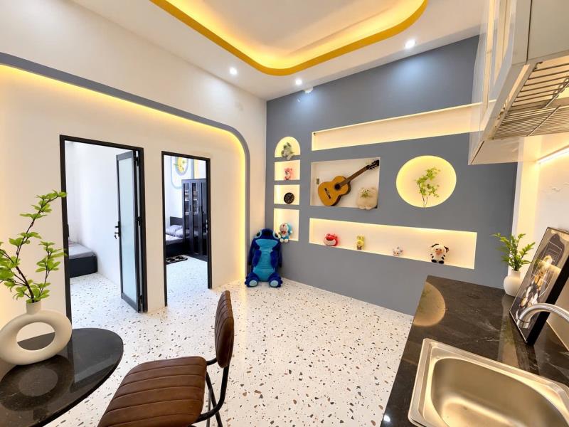 Khai trương căn hộ 2pn full nội thất cao cấp, cửa sổ lớn thoáng trần hưng đạo quận 5 gần cầu nguyễn văn cừ, cầu chữ y - Ảnh 4