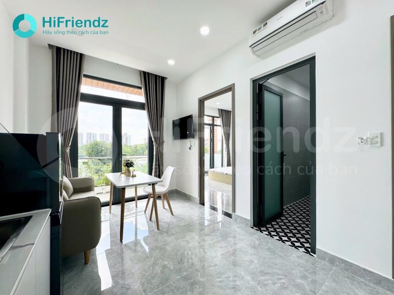 1pn-phòng 2 ban công-full nội thất máy giặt riêng - Ảnh 4