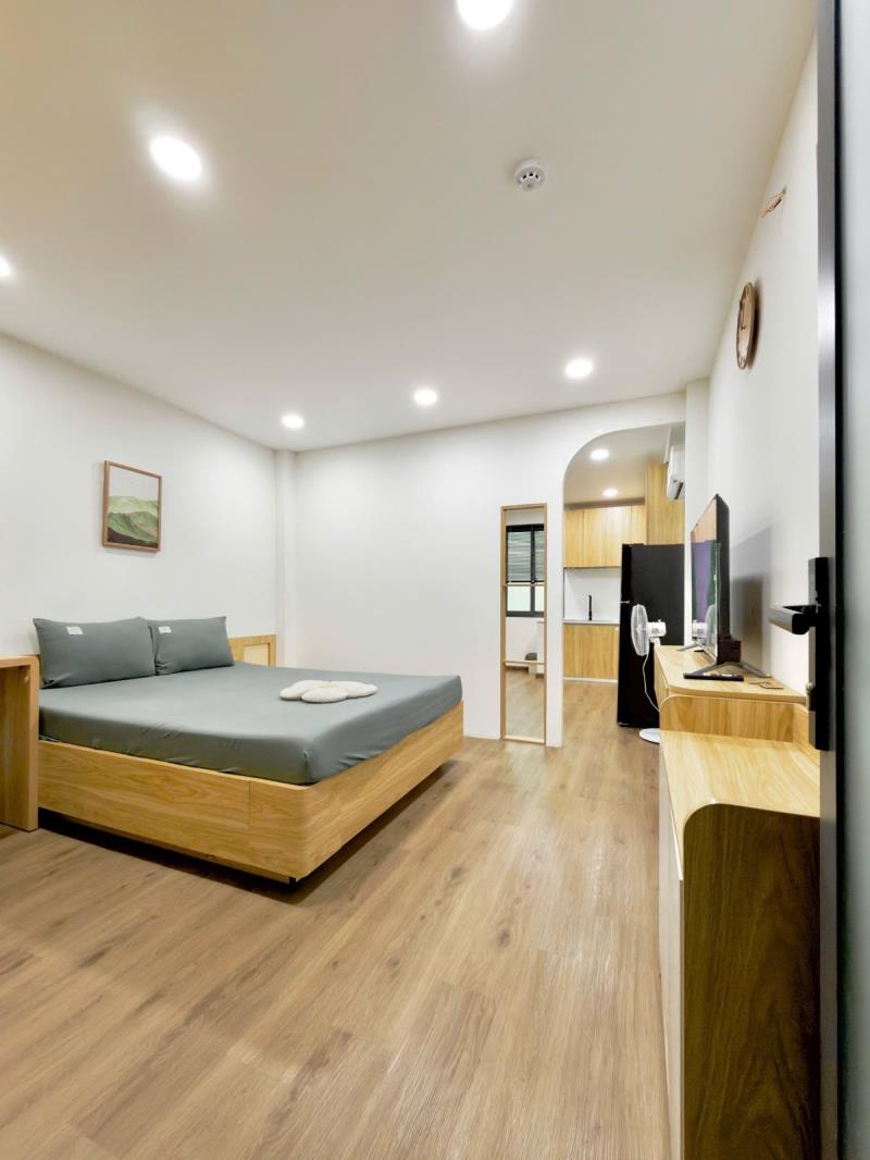 Căn hộ mini nội thất đầy đủ tách bếp - ngay công viên hoàng văn thụ, gần sân bay tân sơn nhất, nhà thi đấu quân khu 7 - Ảnh 4