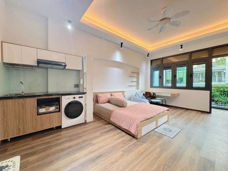 Cho thuê căn hộ full nội thất - 70 võ oanh, bình thạnh – gần hutech, đại học giao thông vận tải