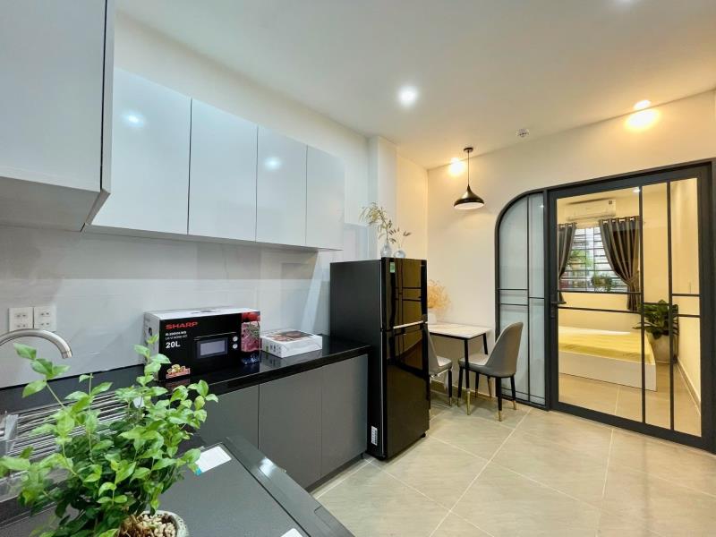 Cho thuê phòng mới trống sẵn 1pn tách bếp gần khu vực chợ bà chiểu - bùi đình tuý - bình thạnh - Ảnh 3