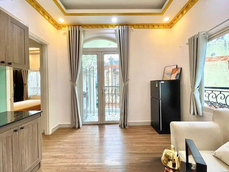 Cho thuê căn hộ phú nhuận – 1pn – 40m² – ban công riêng – full nội thất – máy giặt riêng - giáp quận 1 - Ảnh 3