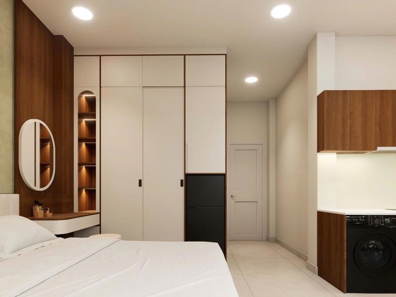 Căn hộ 1 pn cửa sổ full nt
