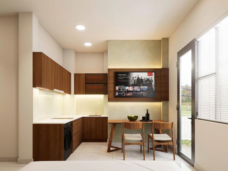 Căn hộ 1 pn cửa sổ full nt - Ảnh 3