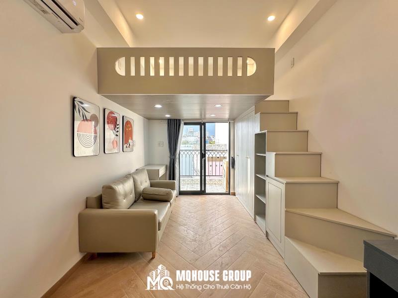 Duplex ban công - full nội thất, nhà mới - ngay cầu vượt hoàng hoa thám - Ảnh 2