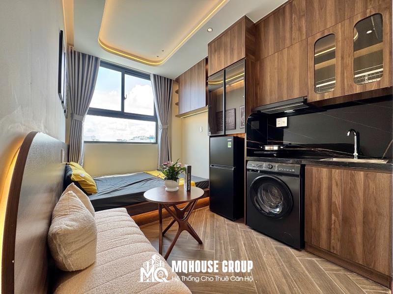 Hệ thống căn hộ studio mới keng, full nội thất, gần chợ phạm văn bạch