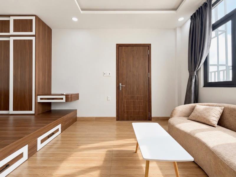 Cho thuê căn hộ máy giặt riêng có cửa sổ - nội thất cao cấp - gần khu vực ngã tư hàng xanh - ung văn khiêm, bình thạnh - Ảnh 3
