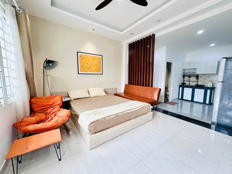 Cho thuê căn hộ 45m2 siêu rộng, mới 100% full nội thất ban công gần thảo cầm viên, cầu ba son, cầu thị nghè, bình thạnh, quận 1 - Ảnh 2