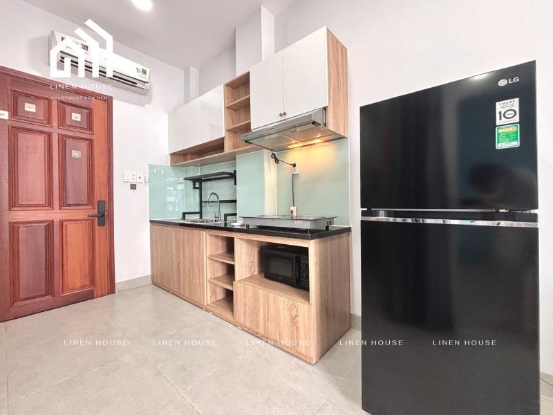 Cho thuê căn hộ mini stuido có bancony thoáng phòng mới full nội thất giáp ngay sân bay tân sơn nhất, bệnh viện tâm anh, công viên gia định, quận tân bình -phú nhuận - Ảnh 2