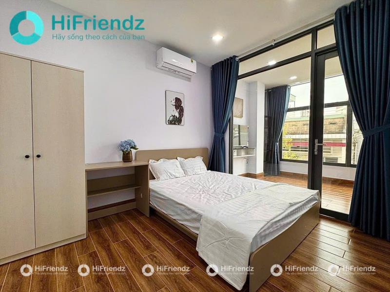 Cho thuê căn hộ 2 phòng ngủ full nội thất, ban công, có máy giặt sấy riêng gần bình thạnh, nguyễn hữu cảnh, cầu thị nghè, cầu sài gòn tiện di chuyển di chuyển qua quận 2 - Ảnh 2