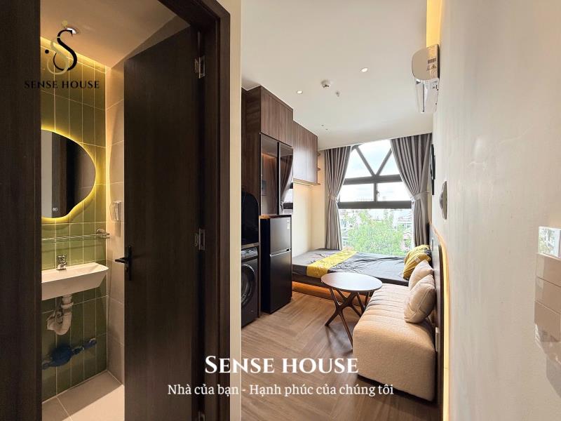 Studio đường trường chinh, mới 100% chưa bóc seal, full nội thất cao cấp, máy giặt riêng