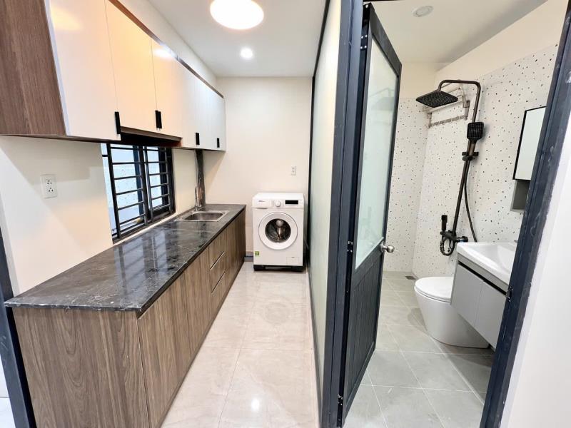 Cho thuê căn hộ 1 phòng ngủ 45m2 rộng rãi, ban công lớn, full nội thất có máy giặt riêng –bùi đình túy, bình thạnh gần ngã tư hàng xanh, đại học hồng bàng - Ảnh 4
