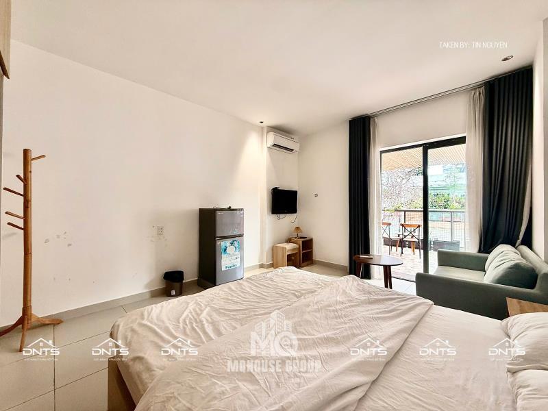 Penthouse 1pn 40m2 ban công,khu dân cư văn minh. gần công viên lê văn tám, chợ tân định, horizon tower - Ảnh 2
