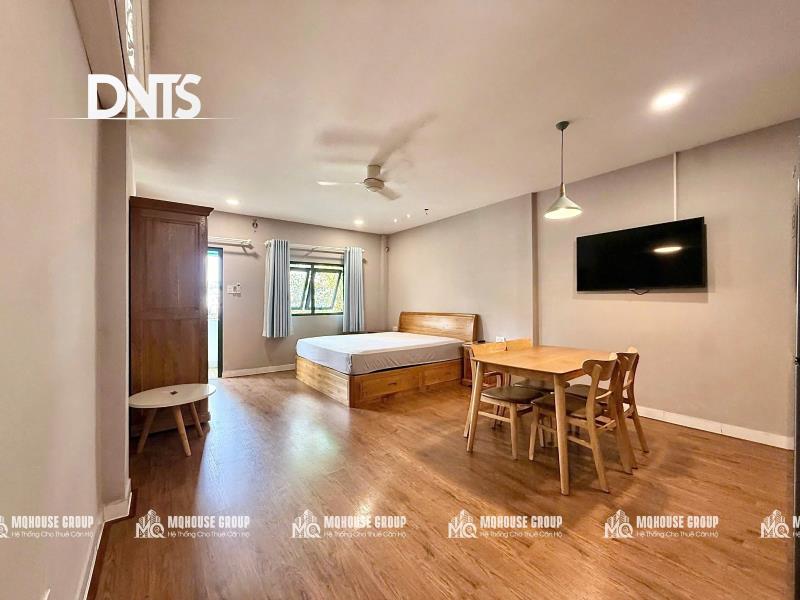 Studio 40m2 ban công lớn view sông, khu dân cư yên tĩnh. gần công viên lê văn tám, chợ tân định, horizon tower - Ảnh 2