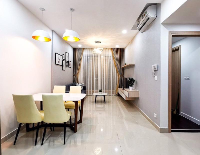 Căn 2 phòng ngủ - 18 triệu/ tháng - golden mansion - đầy đủ nội thất