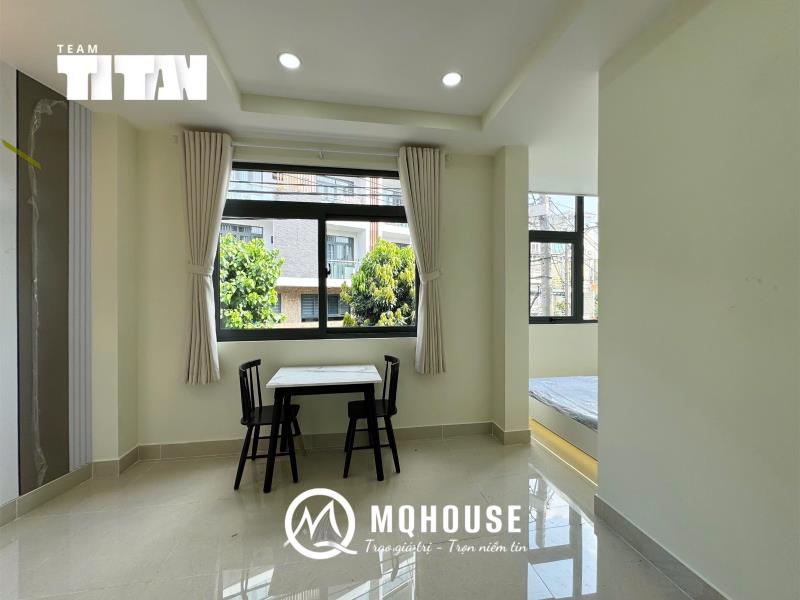 Cho thuê căn hộ có máy giặt riêng toà thang máy cửa sổ thoáng đường lê trực ngay trung tâm bình thạnh tiện qua q1 - Ảnh 2