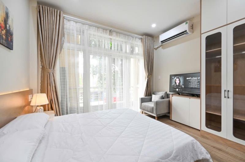 Cho thuê căn hộ 1pn full nội thất ban công thoáng mát trần quang khải quận 1 gần chơ tân định  - Ảnh 2