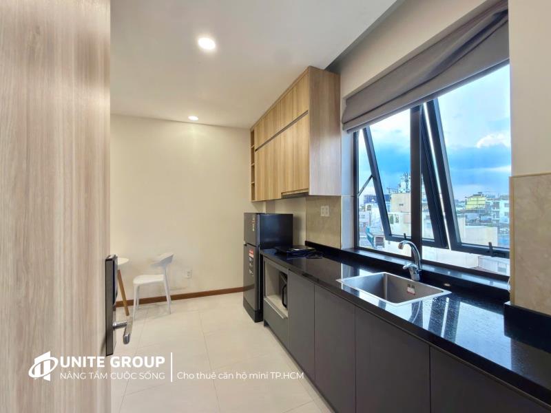 Căn hộ studio luxury - cửa sổ trời - full nội thất ngay trần quý cápp