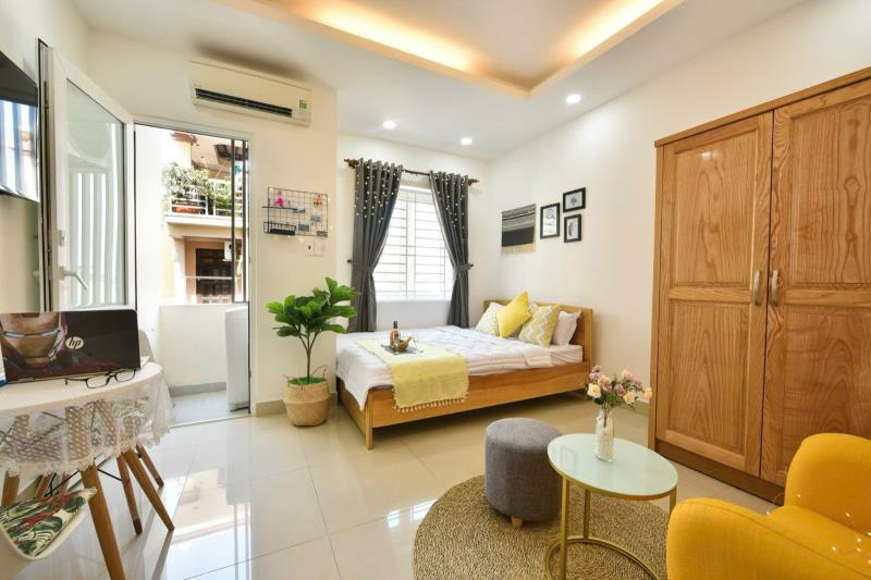 Cho thuê chung cư mini đẹp, đầy đủ tiện ích, 30m2, trần hưng đạo q.1, hcm