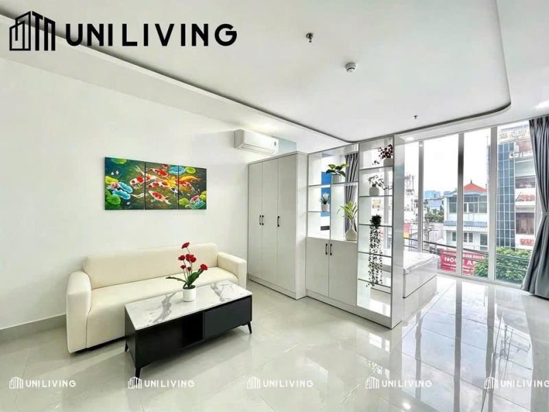 Cho thuê căn hộ kính tràn view toàn cảnh, quầy bar sang xịn, full nội thất - máy giặt riêng chu văn an, bình thạnh - Ảnh 2