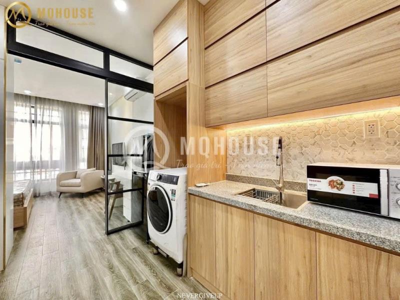 Cho thuê căn hộ 1 phòng ngủ, ban công rộng, full nội thất – nguyễn cửu vân, bình thạnh | gần quận 1 - Ảnh 3