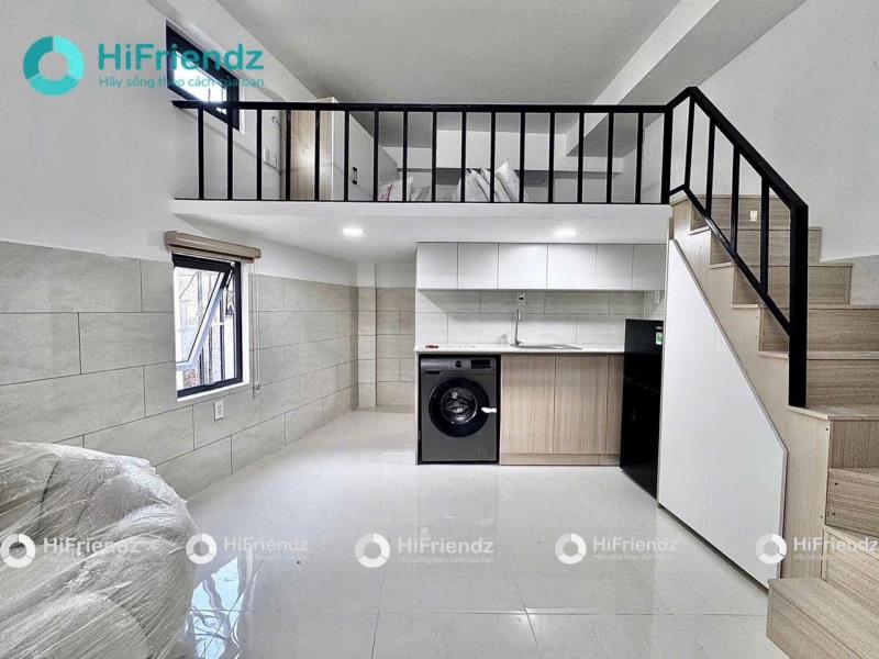 Cho thuê căn hộ có máy giặt riêng - ngã tư hàng xanh - đinh bộ lĩnh - bình thạnh