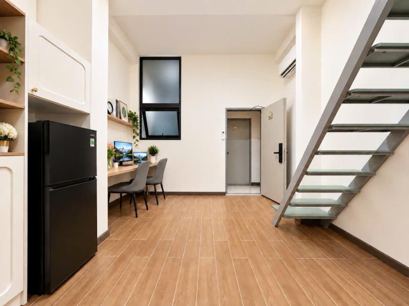 Căn hộ duplex and studio full nội thất _thang máy_hầm xe_bảo vệ_ngay an nhơn gò vấp giá siêu ưu đãi! - Ảnh 4