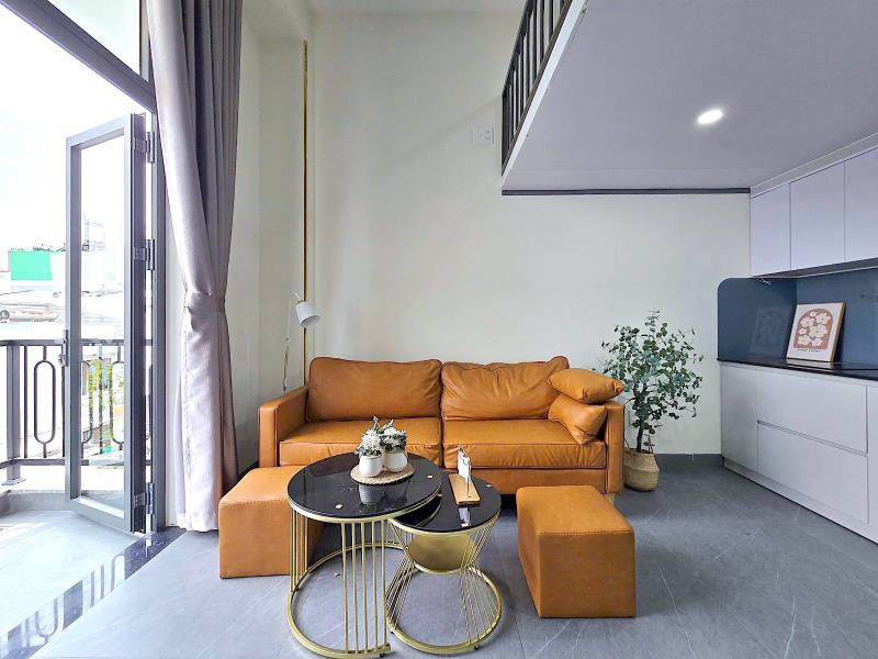 Cho thuê căn hộ duplex full nội thất ban công - Ảnh 3