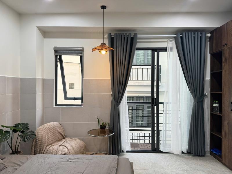🏡 Cho thuê căn hộ full nội thất tại tân bình – ban công thoáng mát, thiết kế hiện đại ✨