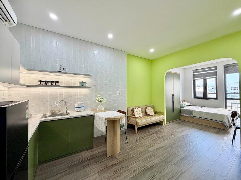 Hệ thống căn hộ studio ban công gần etown cộng hòa quận tân bình - Ảnh 2