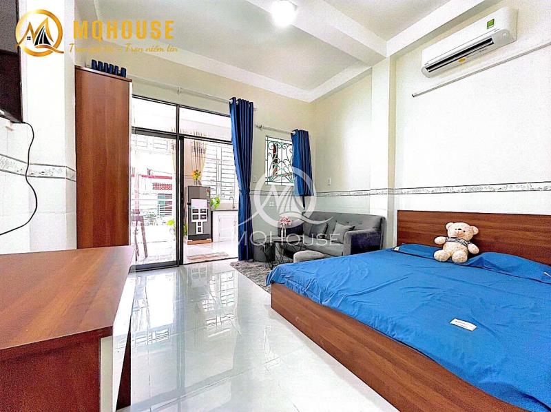 Cho thuê căn hộ full nt - đường cmt8 - ngay cv lê thị riêng - Ảnh 3
