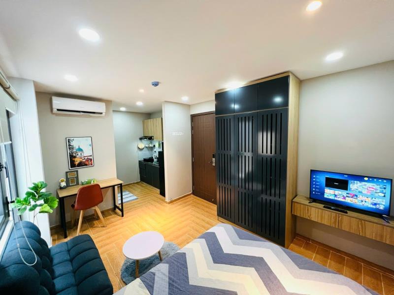 Cho thuê căn hộ có sân vườn riêng, full nội thất phan đăng lưu, bình thạnh, giáp phú nhuận, gần quận 1