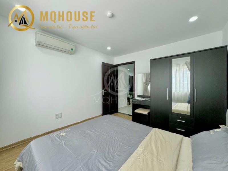 1pn 60m2 thang máy khu sân bay đ.cửu long giờ giấc tự do - Ảnh 4