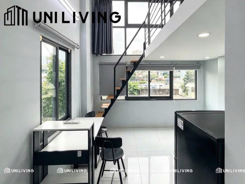 Cho thuê căn hộ có gác lửng cao và cửa sổ kính lớn thoáng mát full nội thất đường xô viết nghệ tĩnh quận bình thạnh, sát quận 1