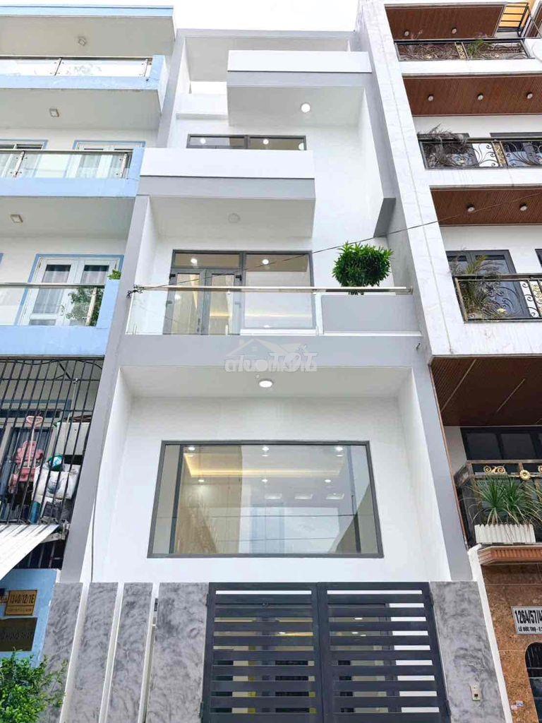 Nhà mới chính chủ 4,5x10m, 5 tầng, hẻm 2 xe hơi né nhau, lê đức thọ - Ảnh 3