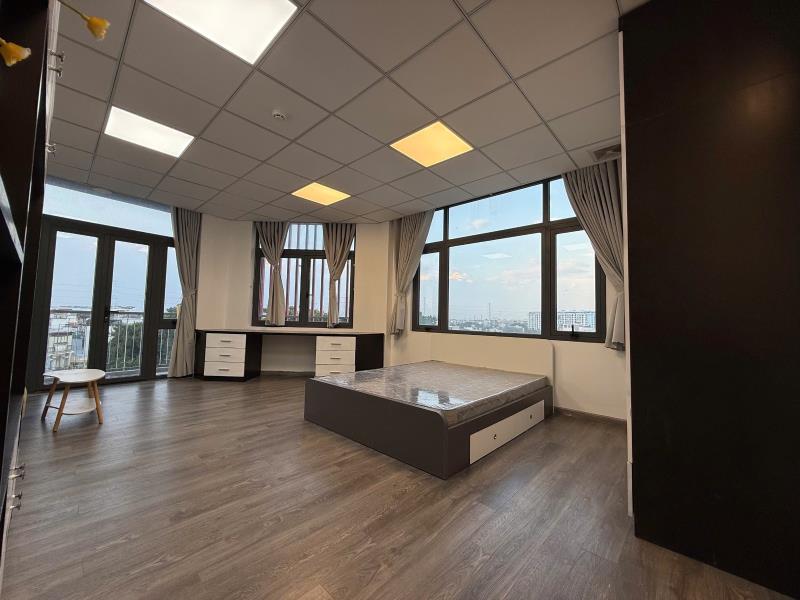 Cho thuê căn hộ ban công góc panorama siêu rộng, máy giặt riêng, full nội thất - nơ trang long, bình thạnh - 0941746163 - Ảnh 2