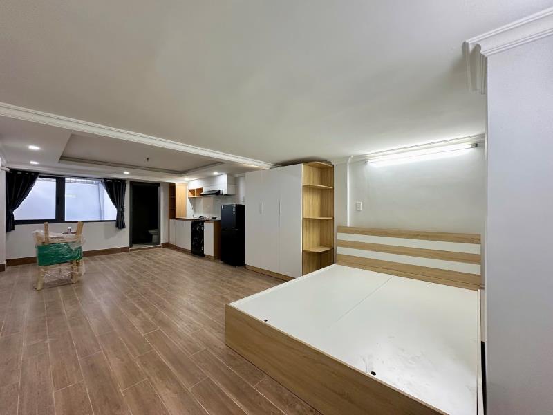 Studio full nội thất có máy giặt riêng ngay quang trung ✨ • full nội thất xịn: máy giặt riêng, tủ lạnh, bếp điện + hút mùi, máy lạnh - Ảnh 2