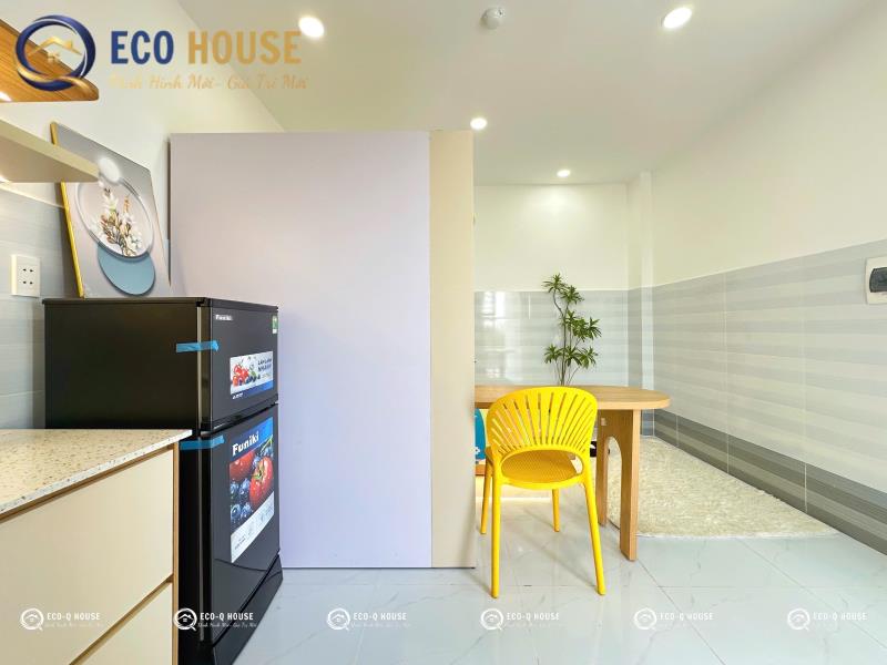 Cho thuê căn hộ dịch vụ ban công mới xây full nội thất đi bộ qua đh văn hiến - Ảnh 3