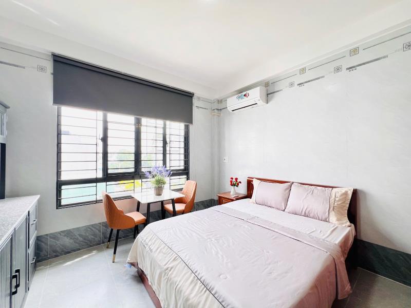 Căn họ cho thuê full nội thất, cửa sổ trời, thang máy, mới 100%, khu vực tân bình, gần đại học văn hiến, công thương, ở được 2-3 người - Ảnh 2