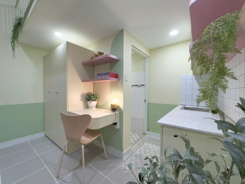 Phòng có gác tại huỳnh tấn phát quận 7 - Ảnh 2