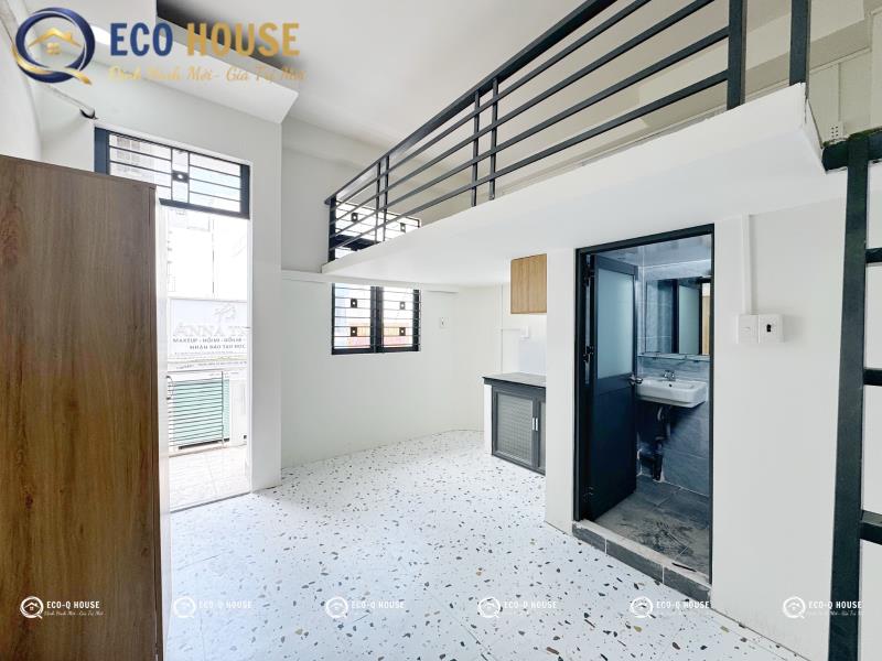 Duplex gác ban công ở 4 người gần đại học văn hiến vhu - đại học công thương huit - aeon mall tân phú