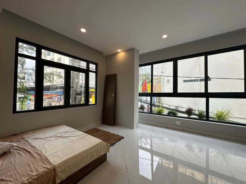 Cho thuê căn hộ studio cửa sổ trời full nội thất máy giặt riêng tại đinh bộ lĩnh gần q1, q2 - Ảnh 3