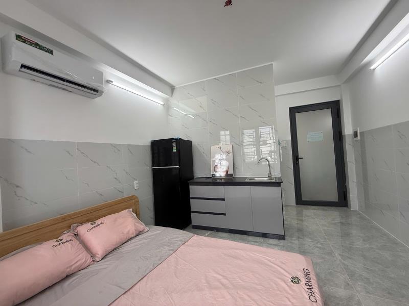Cho thuê phòng cửa sổ thoáng bình thạnh gần chợ bà chiểu full nội thất - Ảnh 3