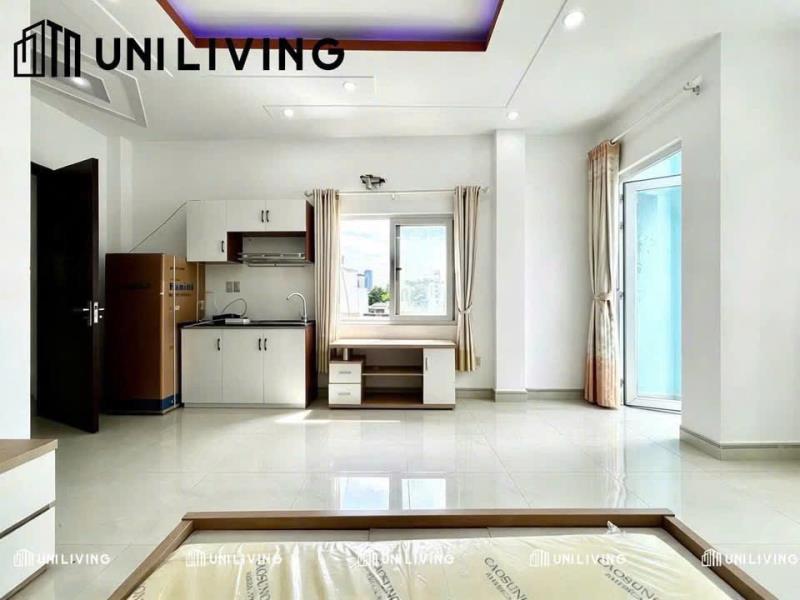 Cho thuê căn hộ sát chợ bà chiểu, siêu thoáng, ban công lớn, full nội thất – lê quang định, bình thạnh  - Ảnh 2
