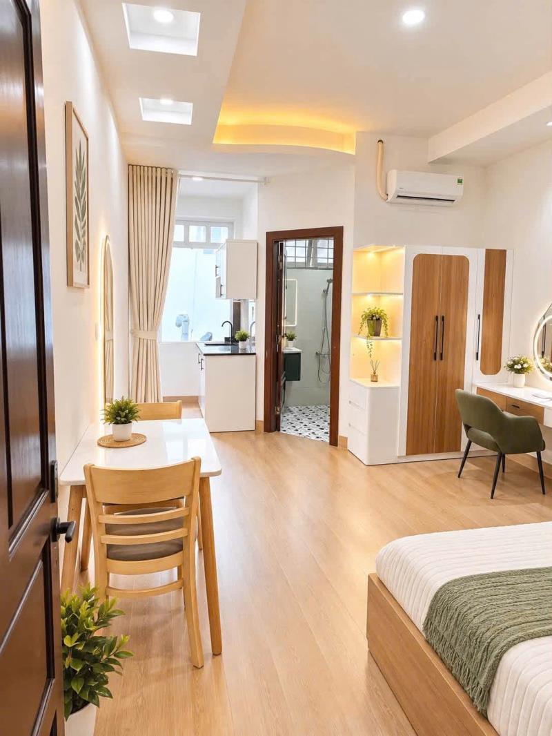Cho thuê căn hộ studio, cửa sổ trời thoáng, full nội thất – nguyễn hữu cảnh, bình thạnh | giáp quận 1, gần quận 2