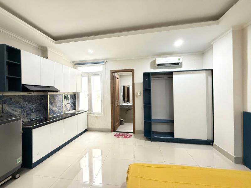 Cho thuê căn hộ full nội thất, máy giặt riêng – xô viết nghệ tĩnh, bình thạnh | ngay hàng xanh, tiện đi quận 1 - Ảnh 4