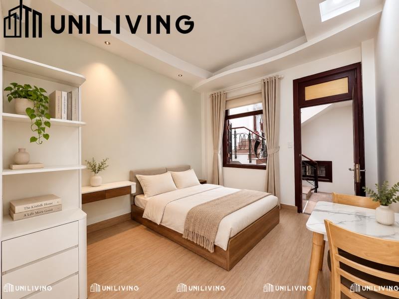Cho thuê chung cư mini đi bộ sang ga văn thánh, full nt, có thể ở ngay - Ảnh 4