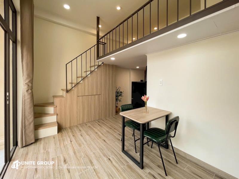 Cho thuê căn hộ duplex ban công giặt riêng luxury tone gỗ gần phan xích long, trường sa, quận 1 3 10 - Ảnh 2