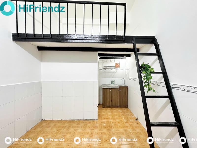 Phòng duplex trệt - gác cao - đi bộ qua huit - sẵn máy lạnh-hỗ trợ cọc- giá rẻ - lê trọng tấn - tân phú