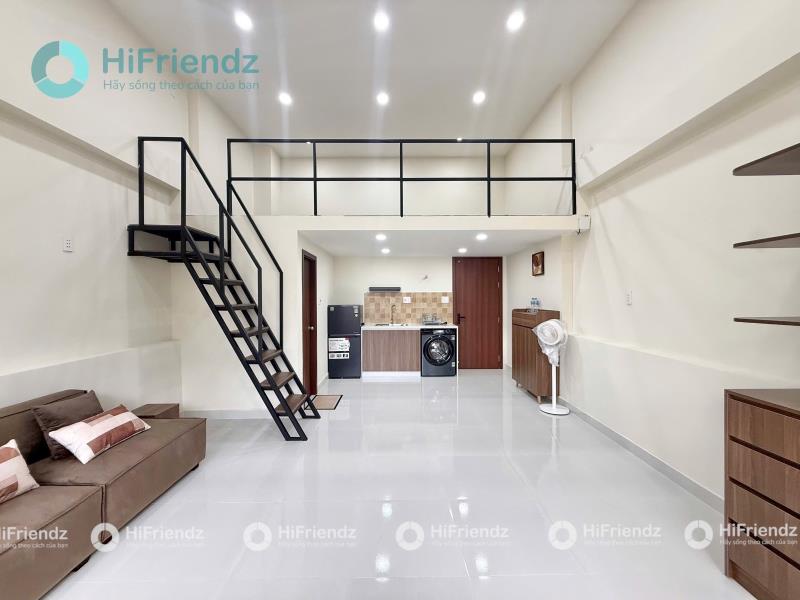 🌻Duplex ban công full nội thất - thang máy ngay vòng xoay dân chủ q10